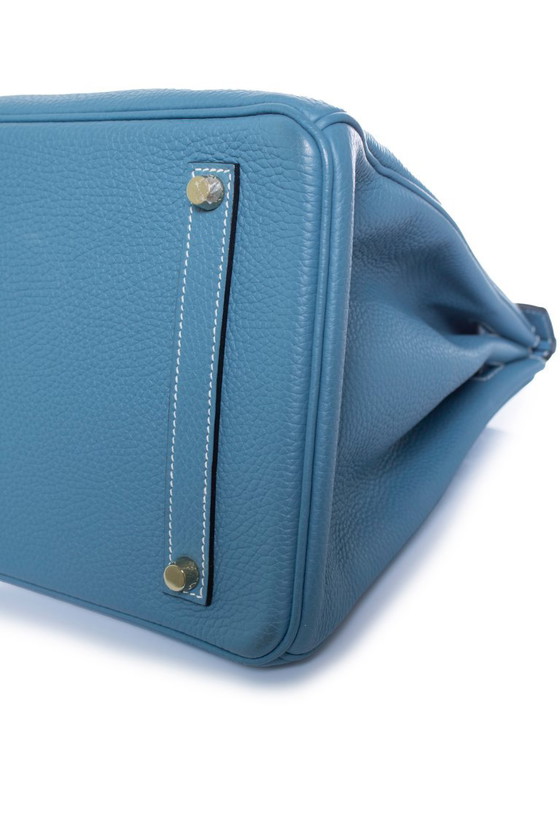 Bolso Birkin 35 de Hermes en piel Togo, modelo Blue Jean. – Hermès, Bolsos de mano, Calfskin (photo 10 of 10)