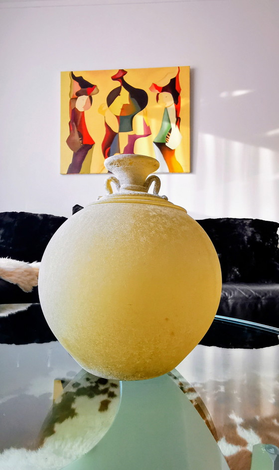 Image 1 of Vase, objet d'art. Cenedese Scavo Murano années 1960