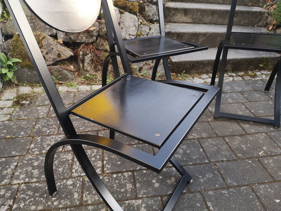 Image 1 of Chaises design KFF Sinus – lot de 4 – classiques vintage des années 80