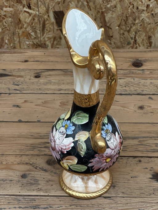 Aiguillere Vase Soliflore Vintage - Hubert Béquet Quaregnon H 28 cm