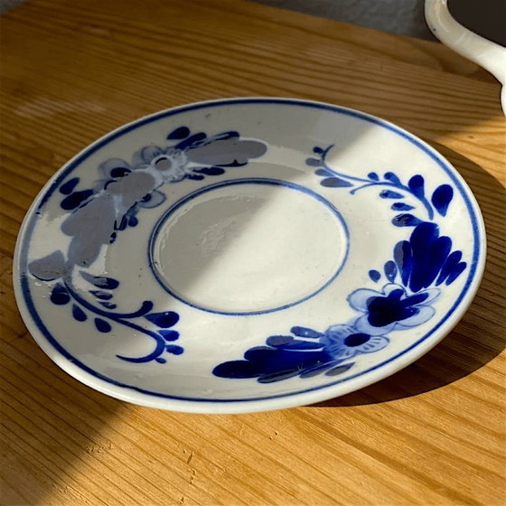 Tazzina e Piattino da Caffè Espresso con Mulino Blu di Delft Olandese Dipinti a Mano – Delft Blue (photo 6 of 9)