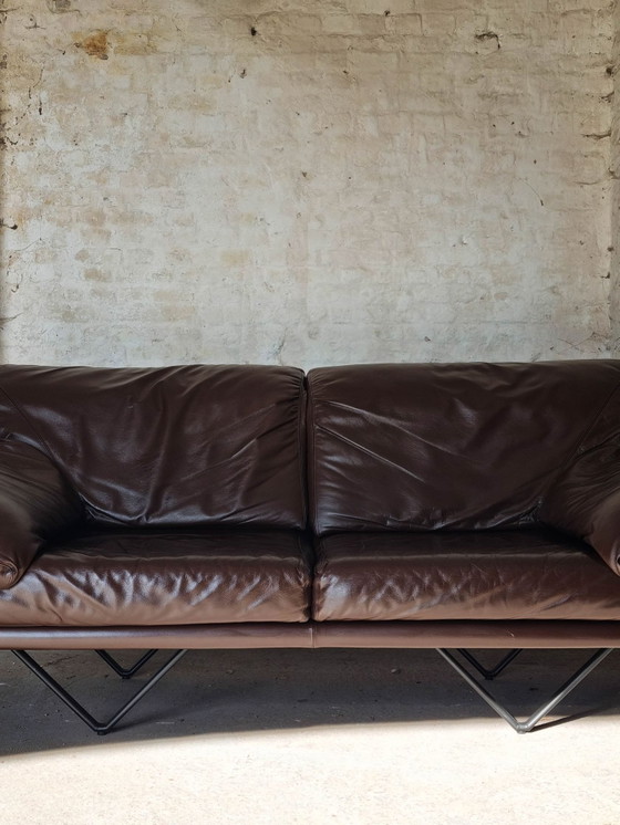 Poltrona di design vintage Durlet – Divani 2 posti, Pelle (photo 3 of 15)