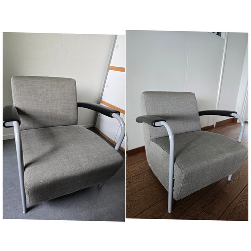 2x fauteuil Leolux Scylla
