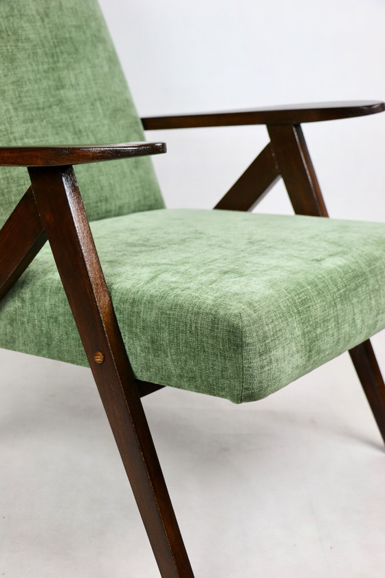 Image 1 of Fauteuil Vintage Vert Olive Modèle B-310, 1970S - Lot de 2 Fauteuils