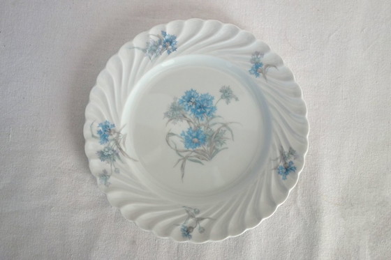 Image 1 of 12-delig dessertservies "Bergère", Haviland Limoges