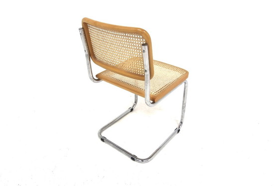 Image 1 of Set of 4 "B32" chairs, Marcel Breuer, Italy, 1990