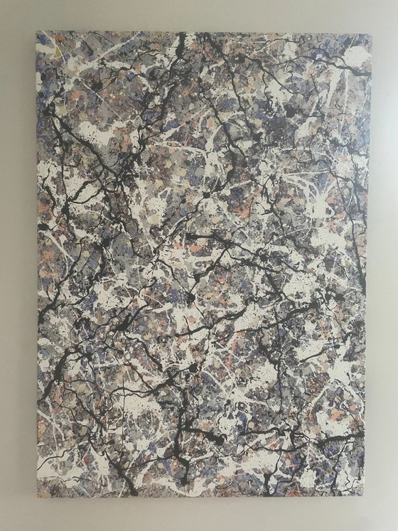 Image 1 of Painting by Denis De Gloire "Shimmering Blues"