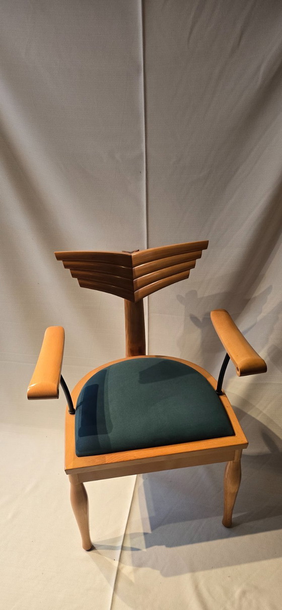 Image 1 of Lot de 2 Giorgetti : Chaises "Olimpia" - Design Massimo Scolari - Premier propriétaire