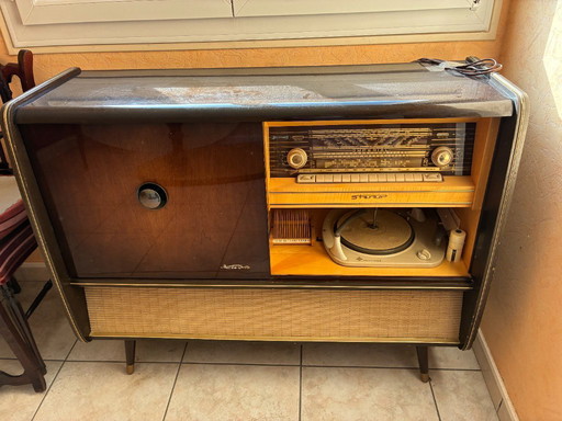 Vintage radio cabinet - 1960s