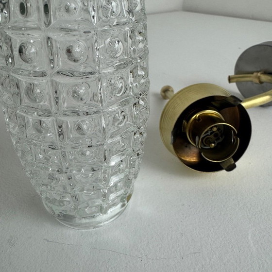 PAIR OF VINTAGE 1950S WALL LIGHTS – Brass (photo 8 of 10)