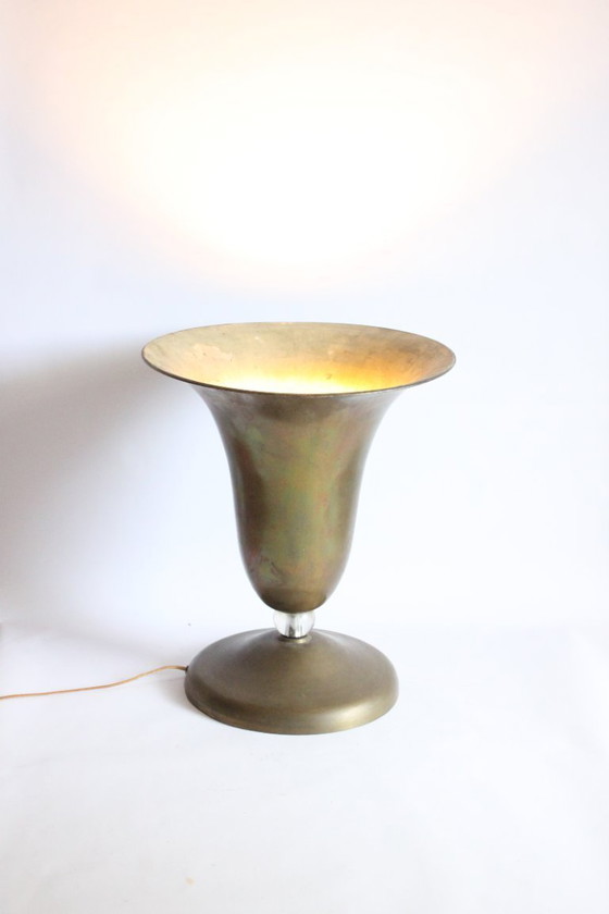 Image 1 of Art deco kelk tafellamp