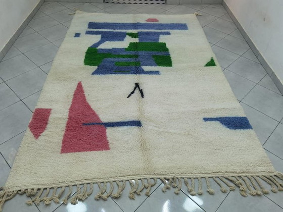 Authentiek traditioneel tapijt van puur wol, 2/3 meter – Aime Té, Vloerkleden en tapijten, Wool (photo 4 of 5)