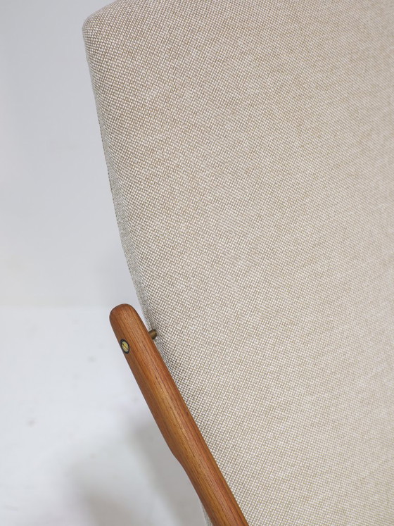 Sedia a dondolo Boomerang Mogens Kold in teak, danese degli anni '60 – Sedie a dondolo, Wood, Vintage (photo 10 of 12)