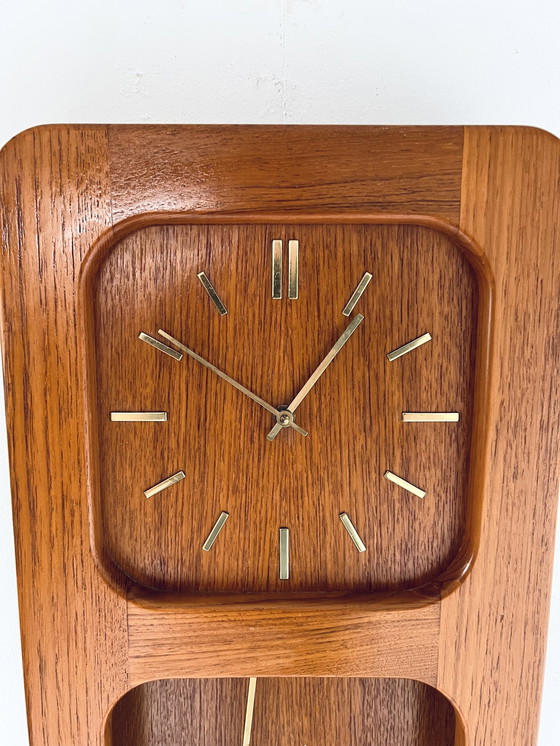 Image 1 of Vintage teak wall clock, DANclock '70
