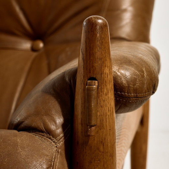 MK11119 Deense Leren Lounge Stoel – Fauteuils, Wood (photo 5 of 18)