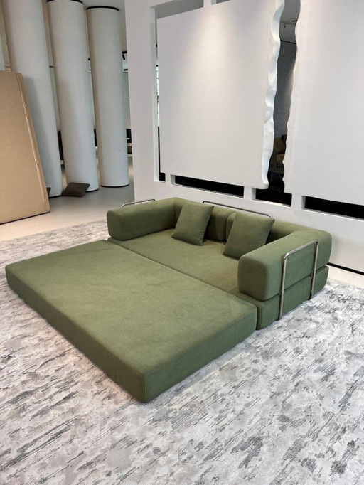 Modular teddy-style sofa