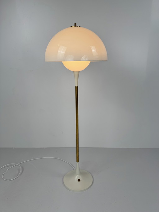  “Trixel” Floor Lamp by Bent Karlby for Lyfa – Sculptural Danish Modern Lighting