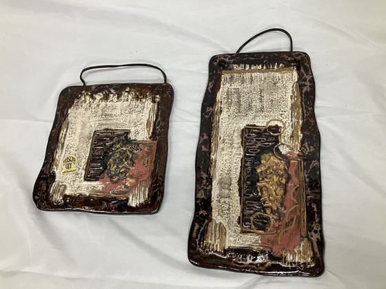 Image 1 of Juego de azulejos de cerámica Ruscha de los años 60