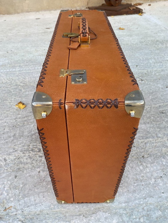 Image 1 of Valigia da ufficio in pelle - Laboratori Gucci