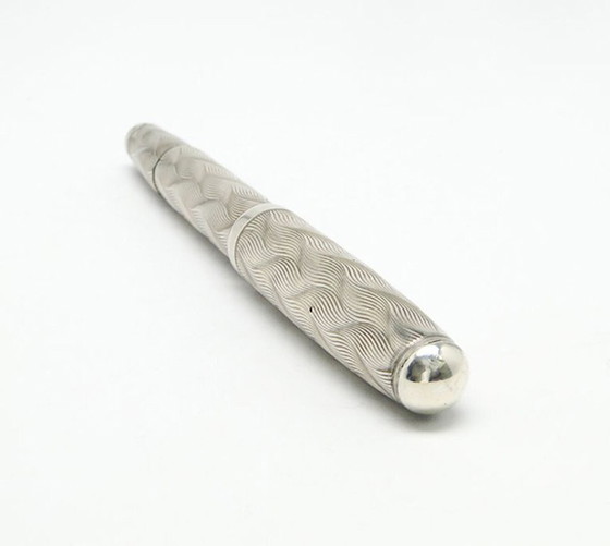 Penna vintage Art Déco in argento, Germania, anni '30 – Oggetti decorativi, Metal, Silver (photo 8 of 10)