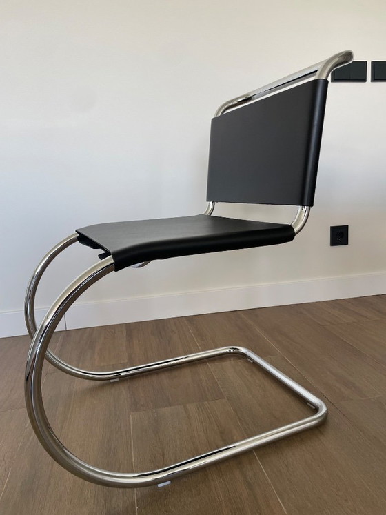 MR Chair Original De Ludwig Mies Van Der Rohe Para Knoll – Sillas de comedor, Leather (photo 2 of 6)
