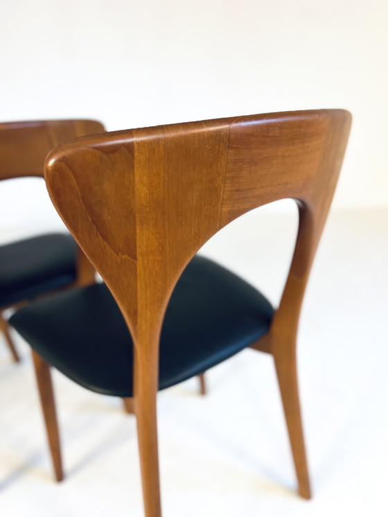 Image 1 of 4X 'Peter' Dining Chair, Niels Koefoed