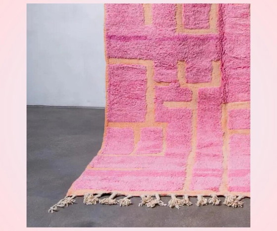 Image 1 of Tappeto berbero marocchino rosa-arancione, 200 cm x 300 cm