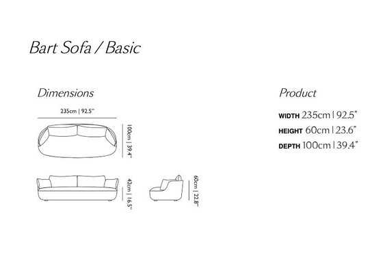 Image 1 of Moooi Bart Sofa