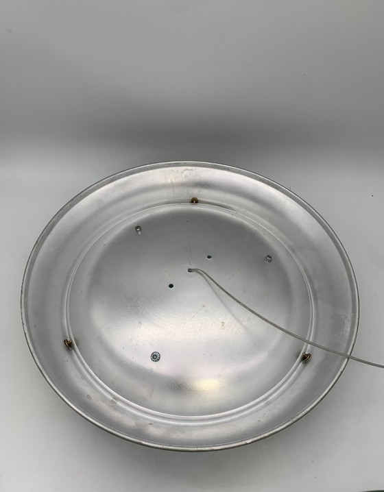 Image 1 of Paar plafondlampen - wandlampen - toegeschreven aan Fontana Arte vintage Italië groen