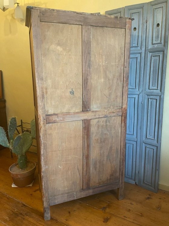 Image 1 of Armadio parigino, armadio guardaroba, armadio da cucina antico