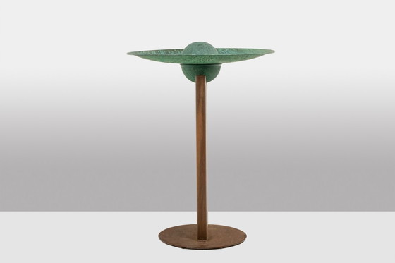 Image 1 of Tom Torrens. Corten steel and oxidized copper fountain. 1990s.