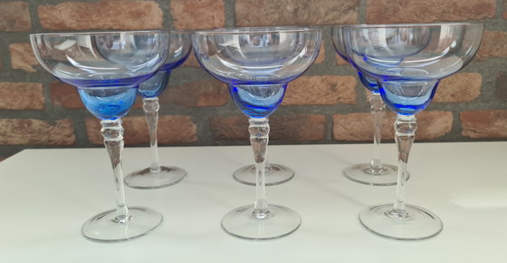 Image 1 of 6 handgefertigte Margarita
Gläser.