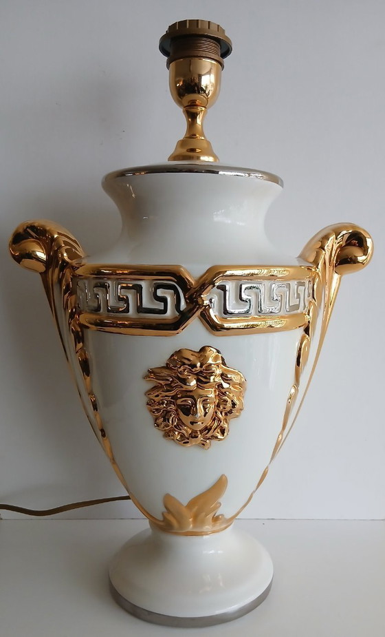 Image 1 of Tafellamp Porselein - Italy - 1970's