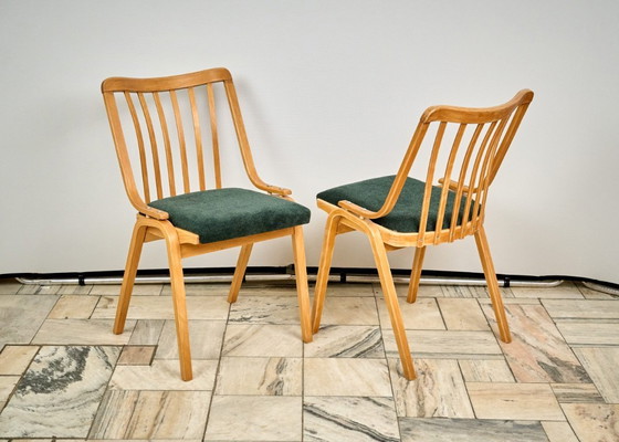 Image 1 of Set of 4 Dining Chairs by Ludvik Volak, 1960s, Czechoslovakia