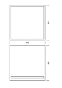 FLOS Tilee 2-piece wall lamp Choom-White