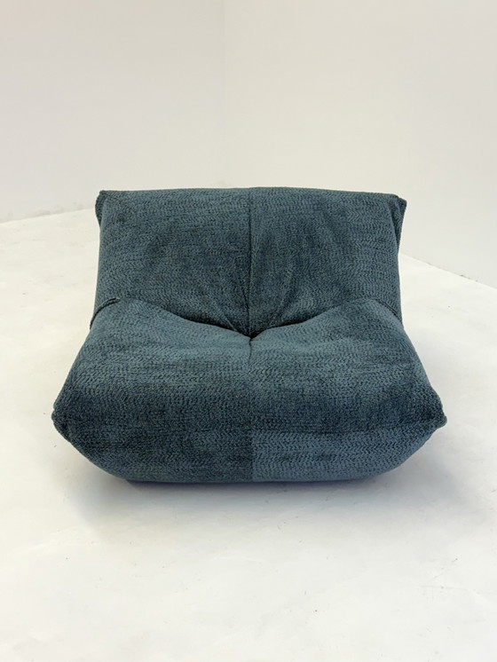 Image 1 of Papillon Lounge Chairs by Guido Maria Rosati for Giovannetti in Blue