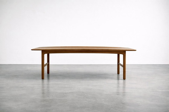 Image 1 of Vintage Mid-Century Scandinavian Modern Teak Frisco Coffee Table by Folke Ohlsson for Tingströms, 1960s