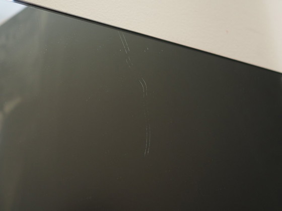 Image 1 of Miroir dans un cadre en acajou, design italien, années 1970, production : Italie