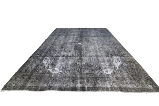 Image 1 of Tapis persan original noué à la main Vintage Art Modern 382 X 292 cm Top condition