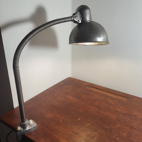 Image 1 of Kaiser Idell clamp lamp