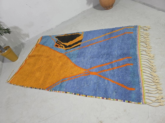 Alfombra bereber natural hecha a mano 2,5x1,5 m – Wool (photo 9 of 13)