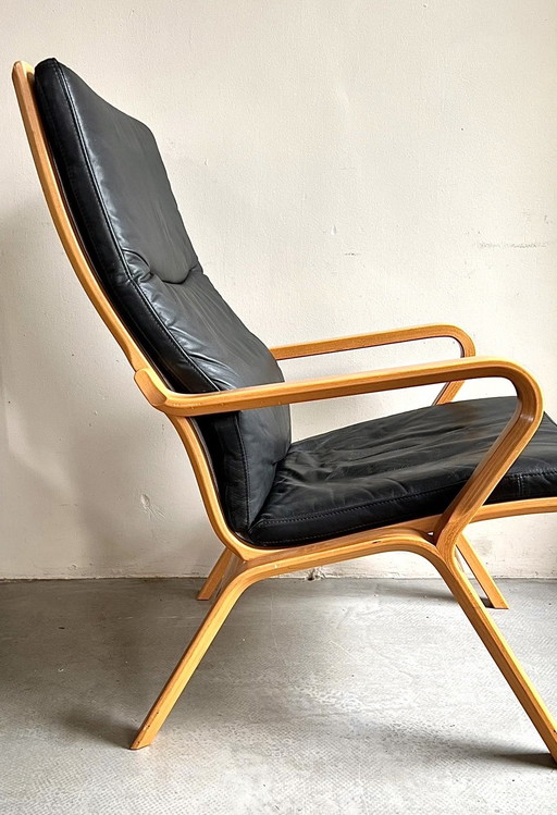 Fauteuil de Finn Østergaard pour Stouby, Danemark, années 1970