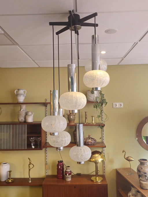 Lámpara colgante de cascada Sölken Leuchten vintage Lámpara de techo