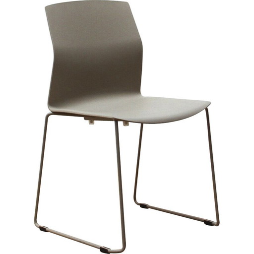 Vintage metalen en plastic stoel van Jorge Pensi voor Akaba