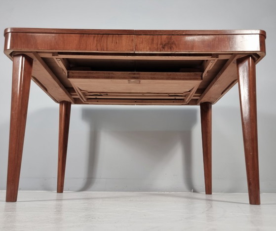 Ensemble Chaises et Table de Jindřich Halabala pour Up Zavody, années 1940 – Salles à manger complètes, Wood (photo 3 of 14)