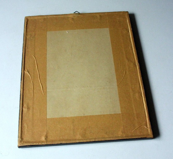 Image 1 of Silhouet antieke Lotte Gützlaff - ca. 1910 - met de hand gesigneerd - "Der Alte Fritz mit Windhunden".