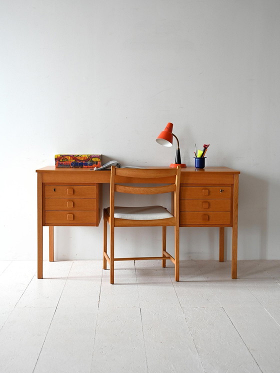 Image 1 of Teak Danish Vintage Desk