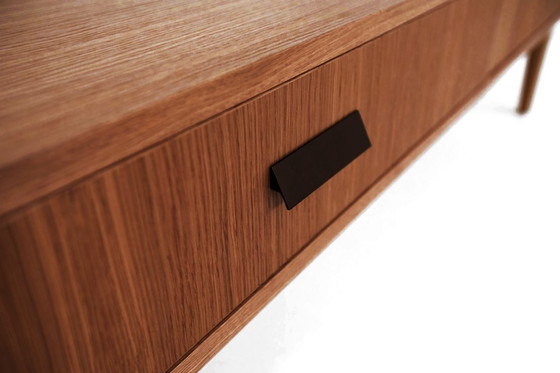 Image 1 of Lowboard 2 laden eiken gebeitst teak - L02