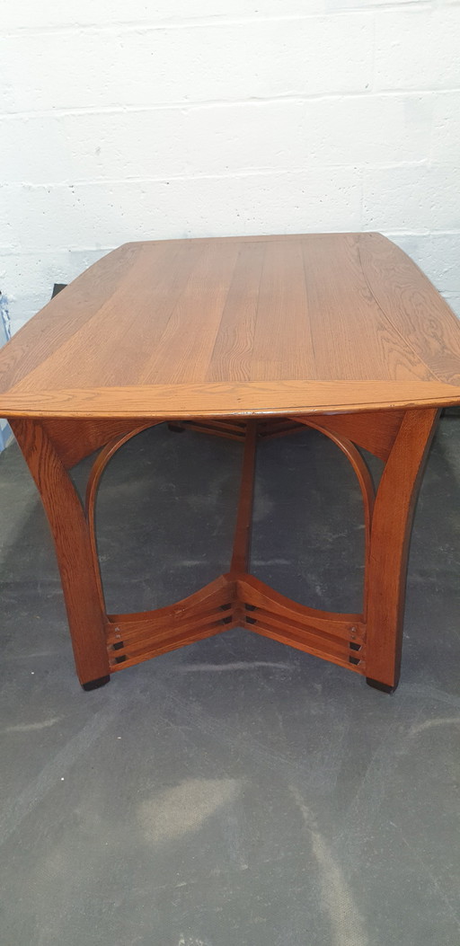 Schuitema Art Nouveau Dining Table