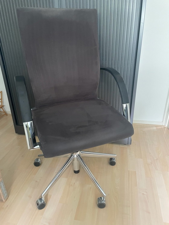 Ahrend Bürostuhl – Bürostühle, Stoff, Chrom (photo 3 of 6)